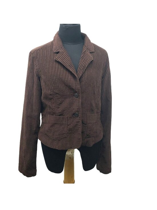 Wet Seal Jackets & Blazers - Wet Seal Brown Corduroy Blazer Jacket Y2K 90s Coat